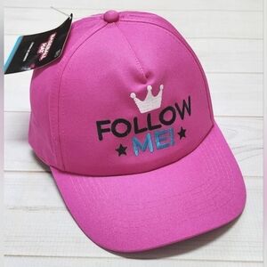 Pink Follow Me Pink Trucker Hat - Internet Famous - New With Tags
